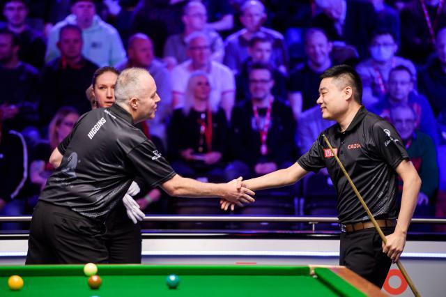 DB真人集团-冠中冠丁俊晖惨遭大逆转 希金斯锁定四强最后一席