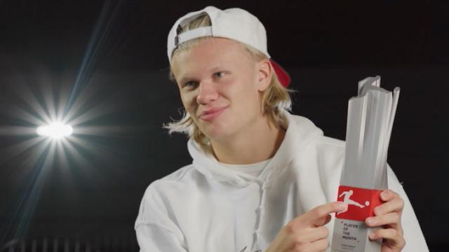 DB真人-哈兰德:不爱早起爱训练,和拜仁争冠太难了